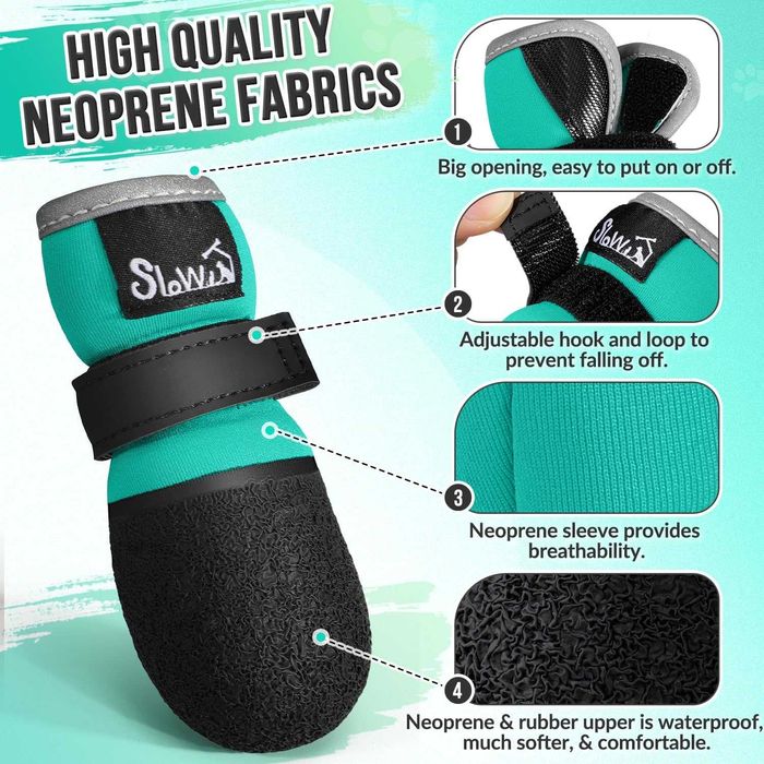 Eyein Кучешки ботуши, водоустойчиви, дишащи, (размер 4:5,1-5,5 см)