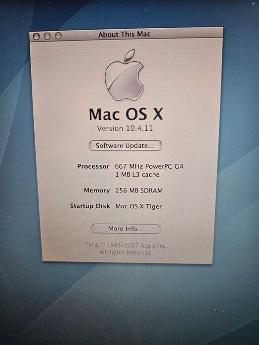 Ретро Apple PowerBook G4 Ti DVi, Mac OS 9, Mac OS X Tiger и PowerBook G4 12" с оригинални опаковки