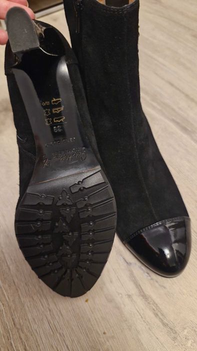 ghete dama Musette piele