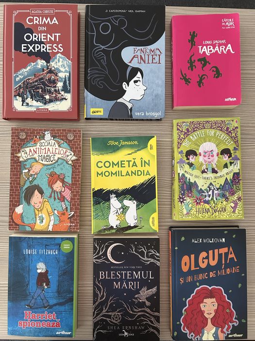 Carti diverse de citit pentru copii