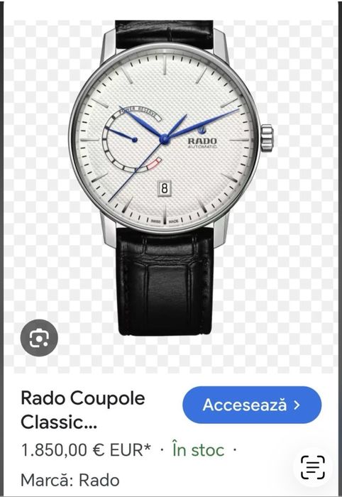 Rado coupole automatuc impecabil