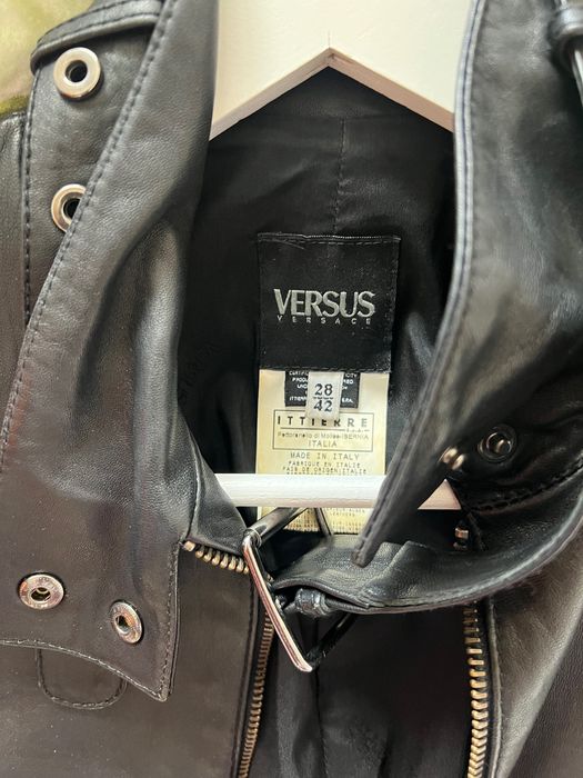 Яке естествена кожа VERSACE оригинален