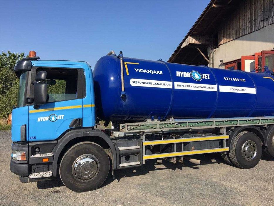Desfundare canalizare si inspectie video canalizare