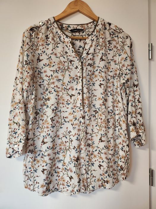 Bluza imprimeu fluturi, mărime 38