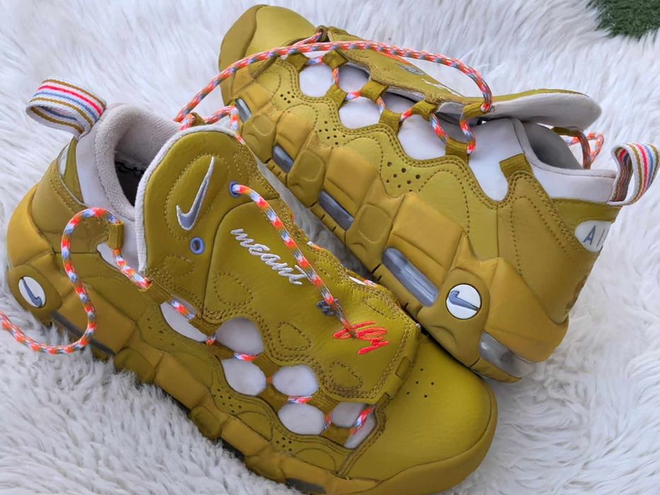 Nike Air More Money естествена кожа оригинални дамски сникърси 38.5 но