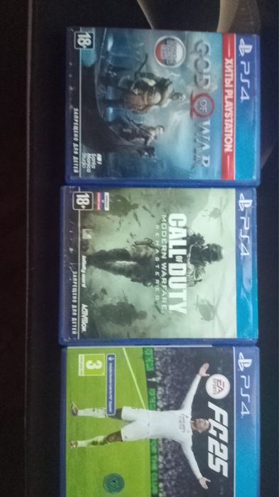 Продам диски на playstation 4-5