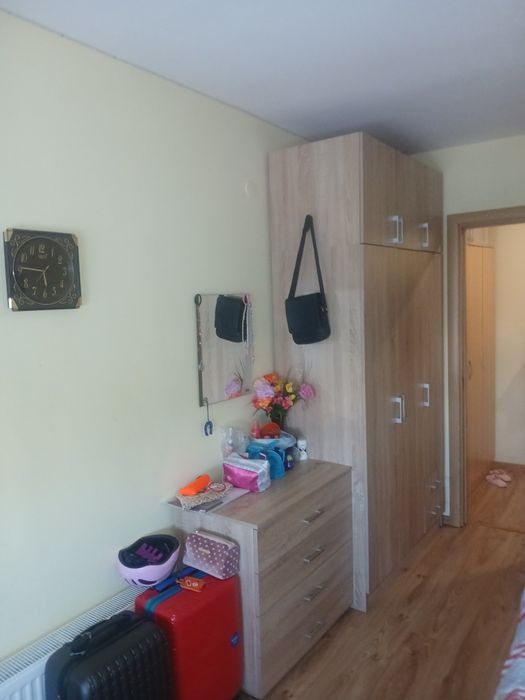 Продавам гарсониера обзаведена ,град Разград кв .Бели лом 56 ,ет 6