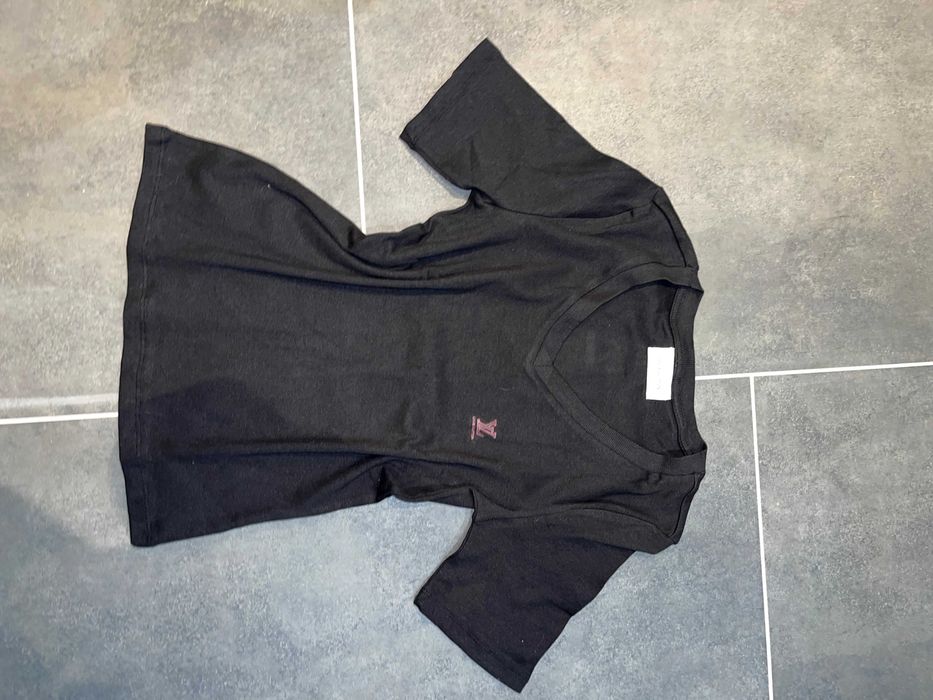 louis vuitton тениска черна нова не носена Луи вютон LV