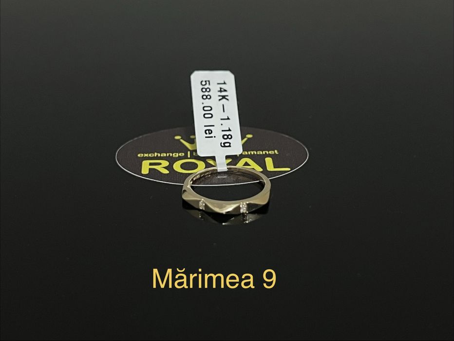 Bijuteria Royal CB : Inel dama aur nou 14k 1,18gr