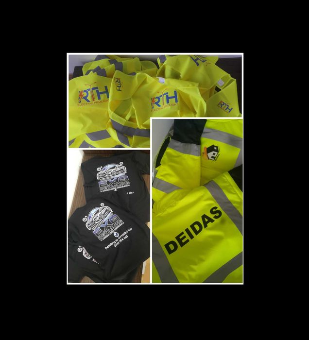 Personalizari imprimari tricouri veste reflectorizante geci hanorace