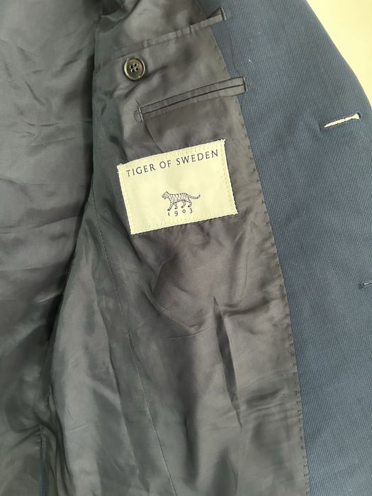Sacou bărbați 98% lână Tiger of Sweden slim fit 46