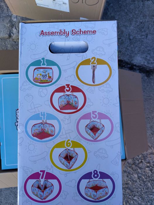 PILSAN сгъваем басейн с топки 200 БРОЯ