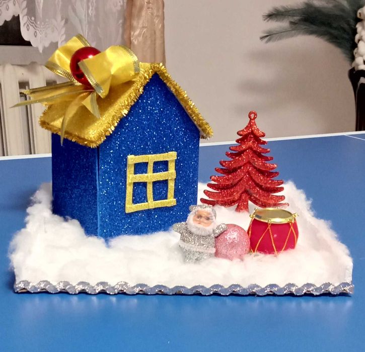 Зимние поделки. Ручная работа.