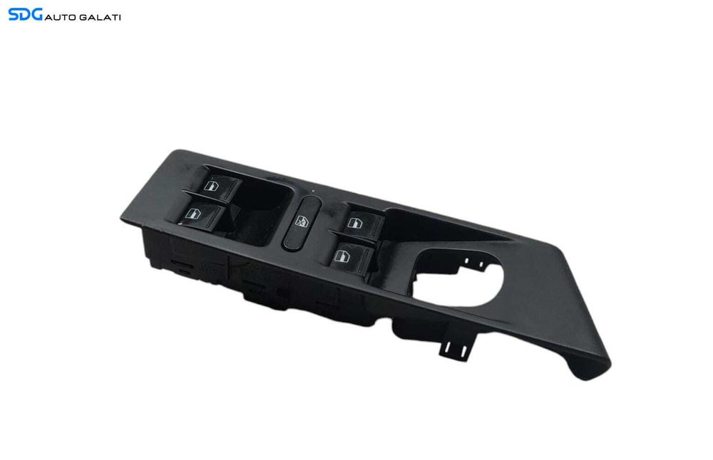 Consola Panou Buton Butoane Geam Geamuri Electrice de la Portiera Stanga Fata Sofer Volkswagen Golf 6 2008 - 2013 Cod 1K4959857B 3AC857858A [N0563]