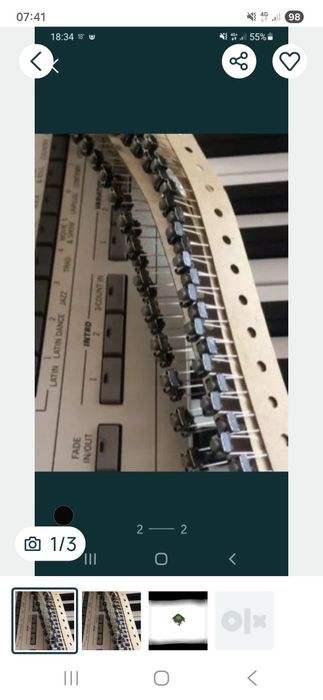 Microcontacti clape korg