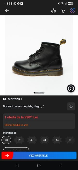 Bocanci Dr. Martens