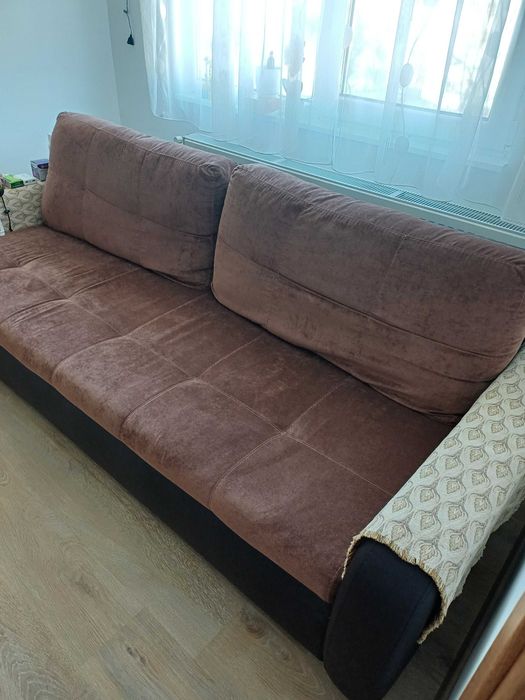 Vand canapea  fixa maron 200 /80 fabricata in Campina, PH