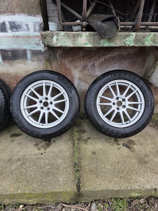 Set Jante Aliaj 18"+ Anvelope Vară Uniroyal RainSport 5 – 255/55/R18