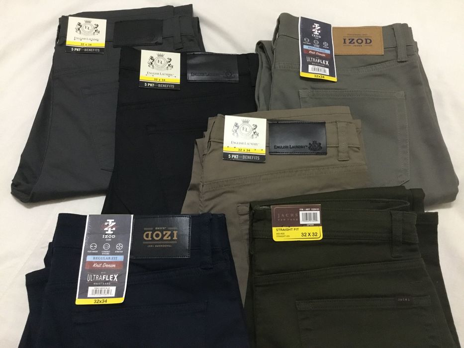 Мужские брюки Dockers. IZOD  ENGLISH LAUNDRY
