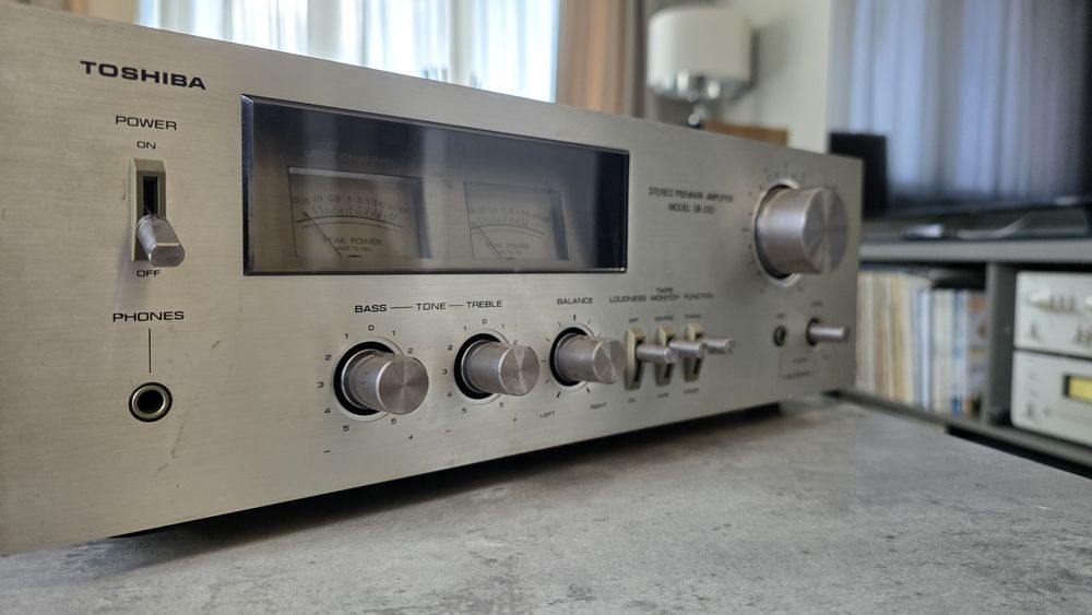 Toshiba SB-230 – Рядък японски стерео усилвател