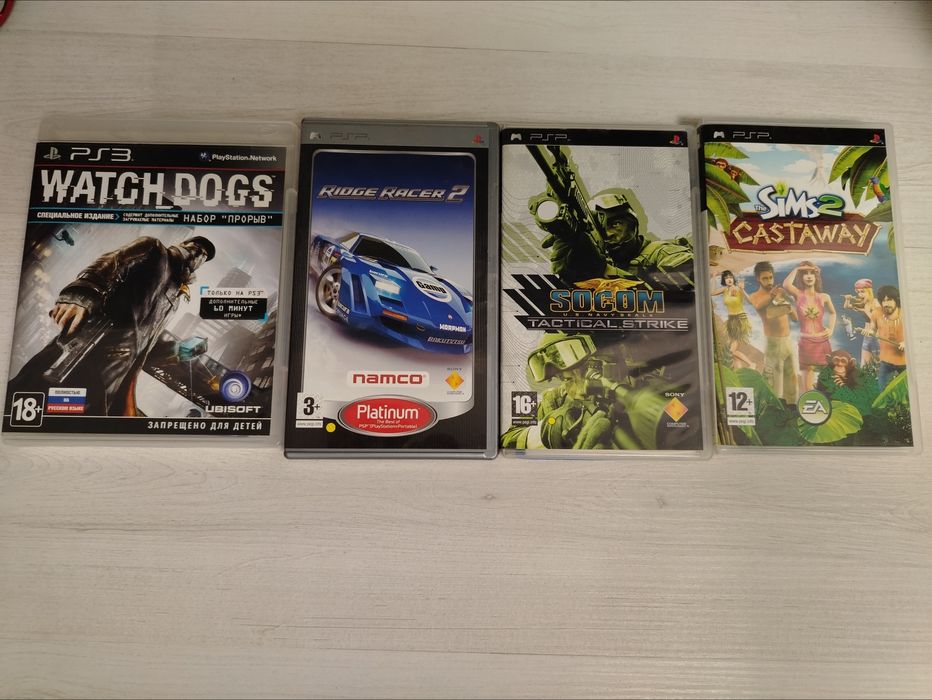Продам игры ps3 и psp