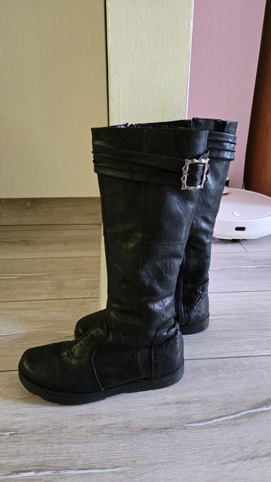 Ботуши естествена кожа 36 номер