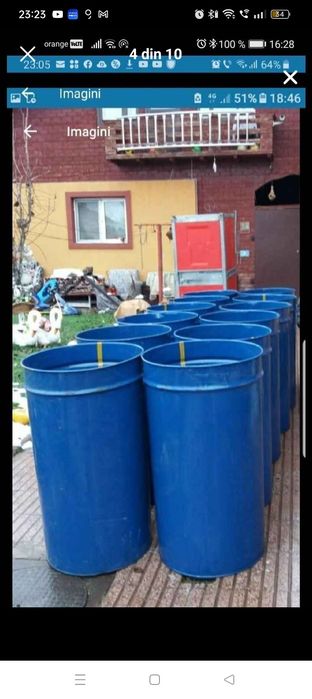 Butoaie pentru depozitat cereale