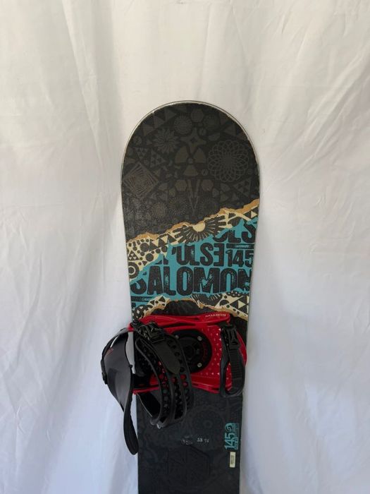 Placa Snowboard Salomon Pulse 145cm + Legături Burton