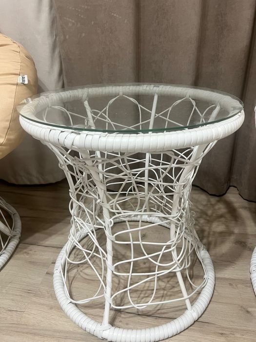 Комплект " папасан-мини" 2 кресла и столик