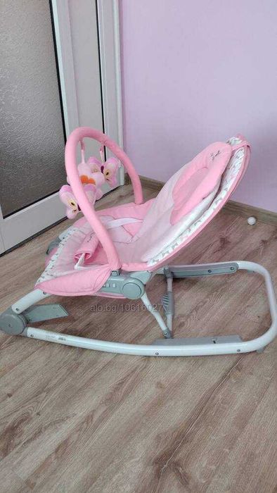 Музикален детски шезлонг