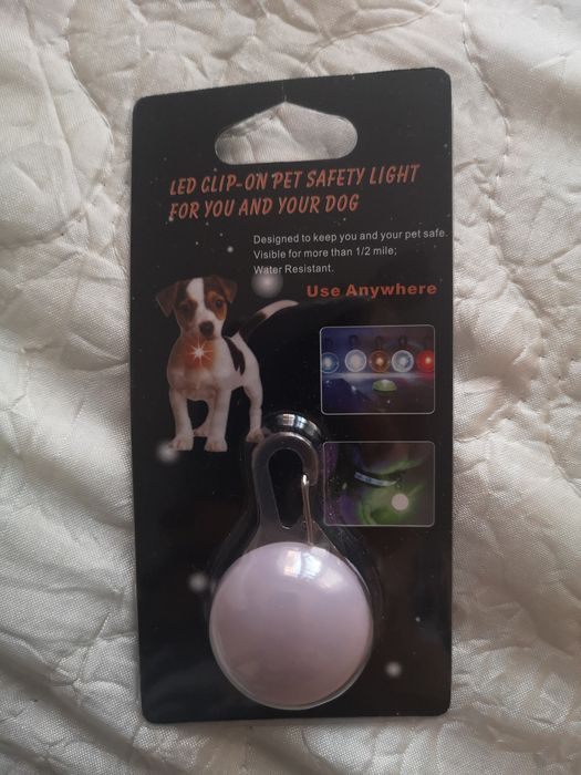 Подвеска для собаки светящаяся