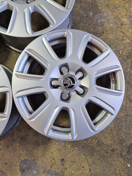 4 Jante Aliaj 5x112 16'' OEM VW Golf Passat Caddy Touran Sharan T-ROC