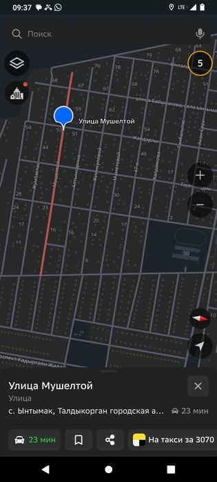 Участок с времянкой