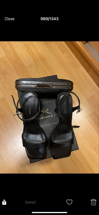 обувки 38 н и чанта клъч радичев