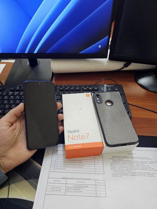 Redmi note 7 64gb[2022) ideal iwlawi zur aybi yuq tozza tele