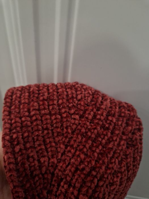 Кофта вязаная, красная