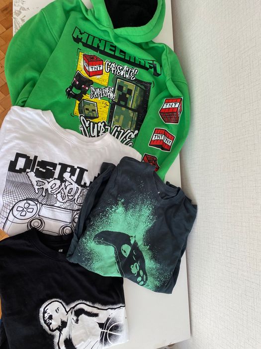 Дрехи за момче - суичър и блузи с дълъг ръкав, PlayStation, Minecraft