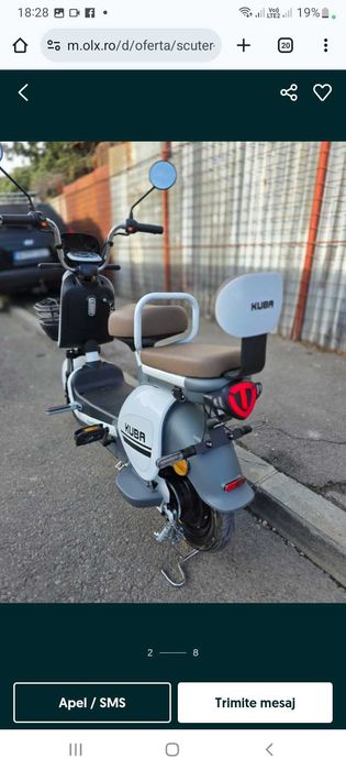 Scuter electric kuba