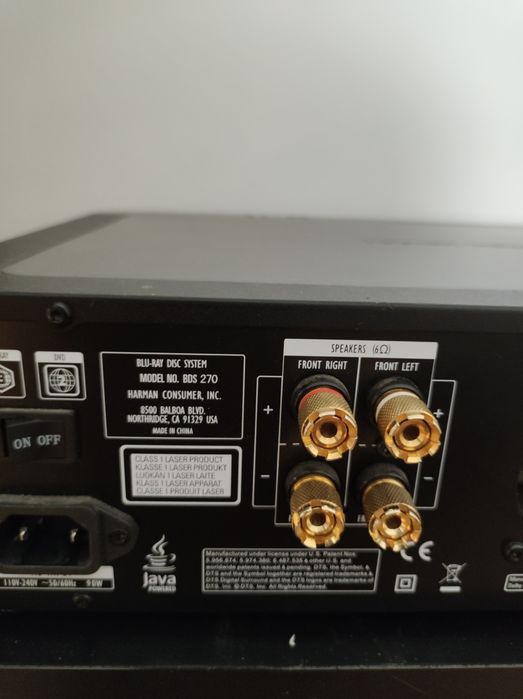 Sistem 2.1 Blu-Ray 3D Harman Kardon BDS 270,HDMI ARC,USB,Tuner, optic.