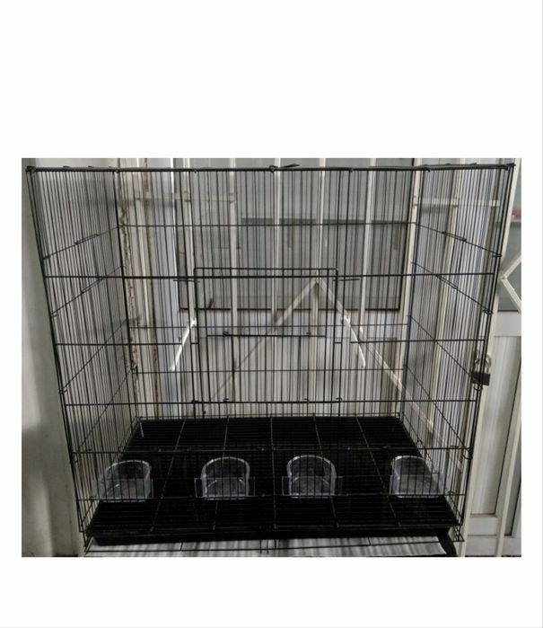 Клетка для птиц 75x45x75 см