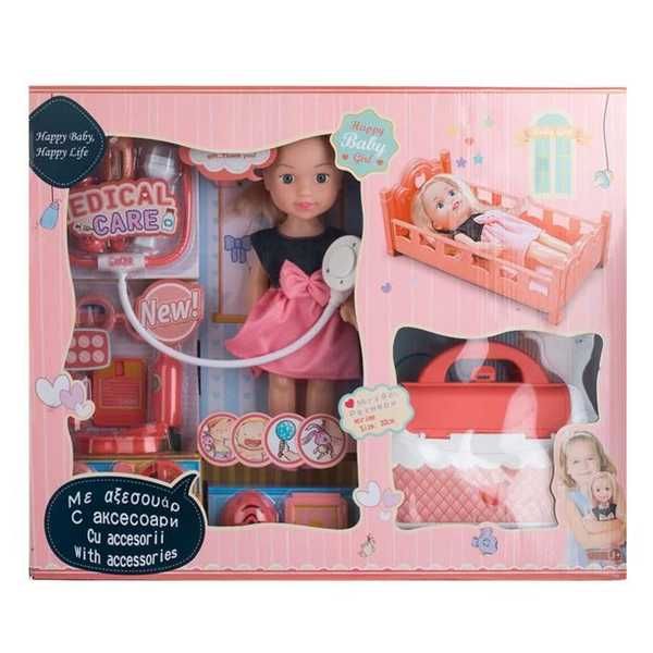 Кукла - Доктор Mercado Trade, С аксесоари, 33см