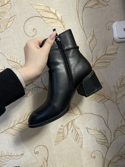 Сапоги женские, натуральная кожа