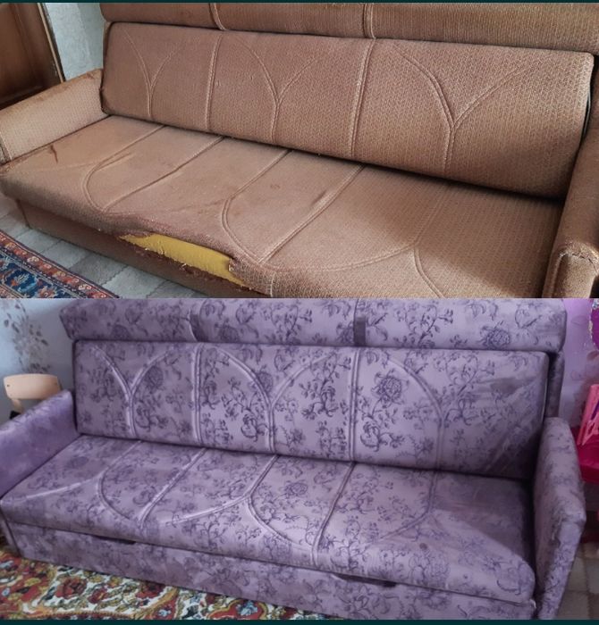 Перетяжка мебели