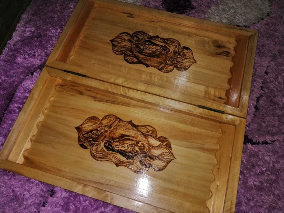 нарды из дерева-липа ручная работа