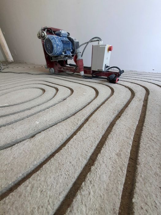 Canelare Șapă Incalzire in Pardoseala/ Țeavă sparta/ Slefuire beton