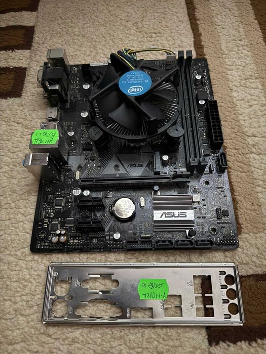 Kit placa baza H310M-A + i3 9100f