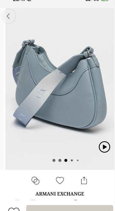 Armani Exchange - нова дамска чанта, Армани