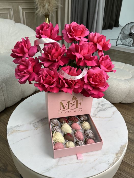 клубника в шоколаде