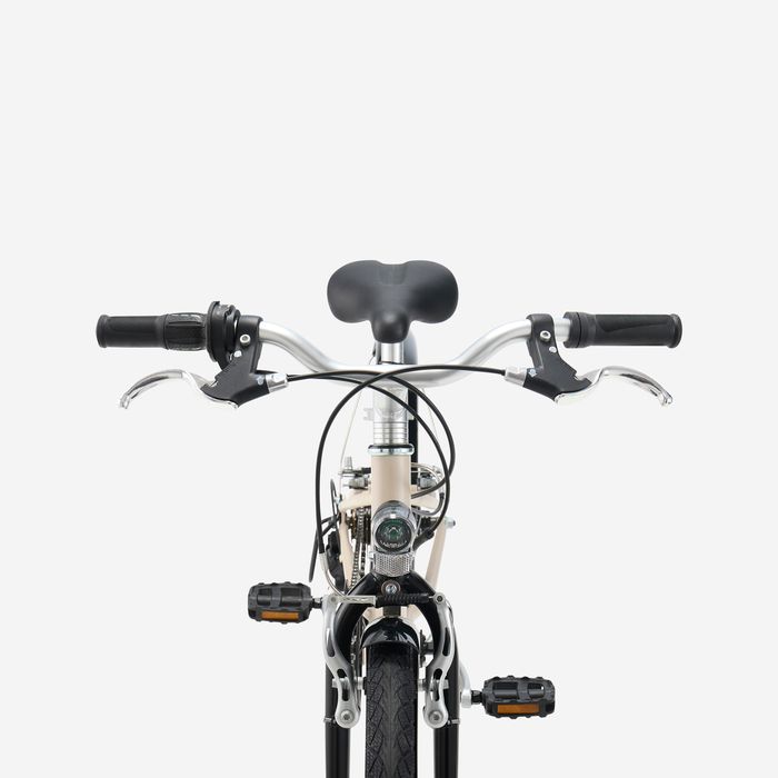 Bicicletă polivalentă 20" Btwin 500 Bej - produs resigilat Decathlon