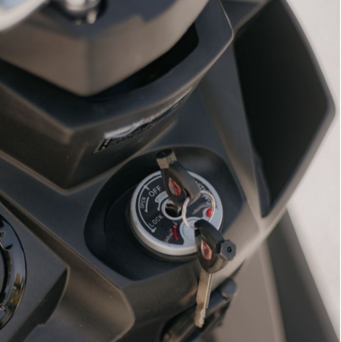 Скутер-SAMURAI черный